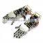 Left Hand+Right Hand Humanoid Five Fingers 5DOF Metal Manipulator Arm hand with A0090 Servos for Robot DIY