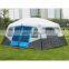 Hot sale winter emergency tent shelter outdoor 10-person family camping tent with 3 rooms