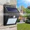 Outdoor Solar LED Wall Light PIR Motion Sensor Solar Powered LED Street Wall Lamp