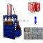 Cardboard box scrap metal paper baler waste carton bale press machine