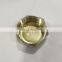 OEM Custom high quality metal iron brass safety screw plug