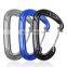 JRSGS Carabiner Clips Aluminium Snap Hook 12KN Customized the LOGO S7804S