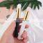 Private Label Pink Wooden Handle Lash Cleansing Brush Nose Blackhead Eyelash Cleaning Makeup Cleaner Brush