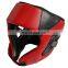 Boxing full face nose bar Head gears real leather head guard Winning cheeks Headgear producer of boxing