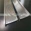 Hot selling metal roof gutter for protection perforated gutter guard