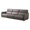 Italian-Style Nappa Leather Multi-Function Sofa Home Living Room Is Very Simple Three-Seat Combination Electric Leather Sofa