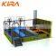 Jumping Trampoline Park Equipment Kids Trampoline Park With Protective Net For Kids