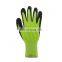 Polyester Industrial Labour Protective Nylon Green Nitrile Coated Hands Safety Working Gloves