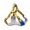 Luxury Custom Dog Harness/ Custom Reversible Dog Harness/ Adjustable Cotton Soft Dog Harness