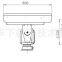 Triaxial image stabilization trispectral PTZ thermal imaging laser illumination visible integrated night vision PTZ camera
