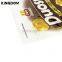 Customized Logo Design Printing Wholesale Glossy Surface Plastic Snack Food Packaging Bag Stand Up Pouch With Zipper