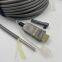150m Armored 8K HDMI 2.1 Fiber Active Optical Cable Reel on Roxton PCD310 Drum