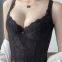 Lace Shapewear Bodysuit for Women Tummy Control Full Body Shaperwear V-Neck Sculpting Bodysuit Top Lace