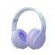 Gradient Design Colorful Microphone Headset Noise Cancelling Over Ear Headphones Cartoon BT Stereo Headphone