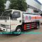 Madagascar 5-6m3 mini diesel fuel truck price, fuel tanker truck with fuel dispenser