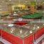 Supermarket stainless steel cooling table ice fresh cooler box table cooler table