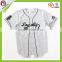 Blank dye sublimation custom baseball jersey Sublimation full button baseball jersey wholesale