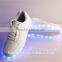 girls light flashing running rechargeable Luminous led shoes