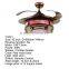 42'' Flower ABS 4 Blades Ceiling Fans For Kids Rooms With LED Light