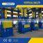 Manual Control Two Ram Vertical Tyre Baling Machine