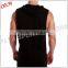 wholesale 100% Cotton logo Print custom sleeveless hoodie for men                        
                                                Quality Choice