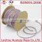 2.5mm 2 ply twisted red and natural jute twine 25yard