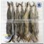 Wholesale 100% unprocessed virgin gray human hair flat tip hair extension