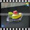 Hot Sale Clear Acrylic Square Serving Wedding Trays for Candy/fruits
