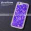 Clear Dynamic Flexible Liquid Quicksand Phone Case Cover for Iphone 6s 6plus 7