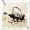 KZ9-60012 Bottle Frame, Wrought Iron Creative Sunflower Wine Rack Table Decoration