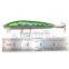 CHMN18 minnow fishing lure treble hook and laser body hard bait