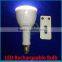 Functional led rechargeable bulb light high quality convenience use e27 7w/9w ce rohs ,led rechargeable handle light e27 bulb
