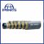 Hydraulic steel wire spiral reinforced industrial rubber hose from China