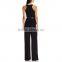 designer women apparel latin american dresses jumpsuit rompers clubwear black dress with gold belt sleevless dresses