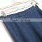 wholesale long denim women blue denim skirt lady long denim skirt jeans apparel