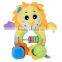 Plush Soft Animal Lion Baby Hanging Rattle Toy