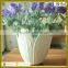 White bud table centerpiece vase procelain stand in europe design for showroom