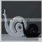 New Products Handmade ceramic Home Deco Furniture With White Snail Lover Folk Arts And Crafts
