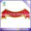 custom banner ribbon shaped gold metal pin badge