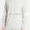 Comfortable Cotton Long Sleeves V-neck Men's Tee