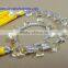 Citrine Faceted 6*6 mm 39 Cts Trillion Side Drilled 6 Inches Strand Length Natural Loose Gemstones