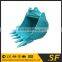 excavator heavy duty bucket with chromium bucket pins