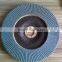 H306 High quality white corundum flap disc for polishing mental, stainless steel