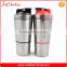 Custom Design Steel Protein Shaker,700+200ML Stainless Steel Protein Shaker Cup                        
                                                Quality Choice