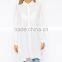 2015 fashion design White lady blouse Shirt