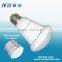 Competitve price aluminum 12w 160degree bean angle aluminum led bulb lighting with B22 E27 light base