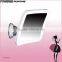 Makeup mirror led lighted Powerme bathroom mirror swivel suction mirror