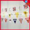 sports event recycle Eco friendly bunting flag