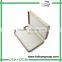 Leather edge cover stitching packaging luxury jewelry box