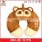 Dongguan factory supply funny animal shape plush neck pillow